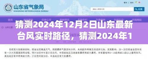 深度解读与预测，山东台风实时路径预测及影响分析——以2024年12月2日为例