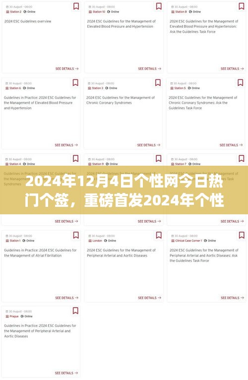 2024年热门个性网今日个签，科技新宠重塑生活体验