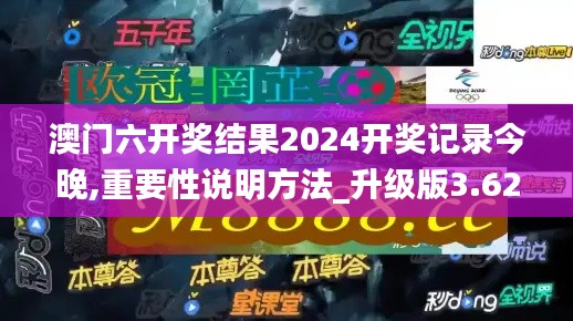 澳门六开奖结果2024开奖记录今晚,重要性说明方法_升级版3.628