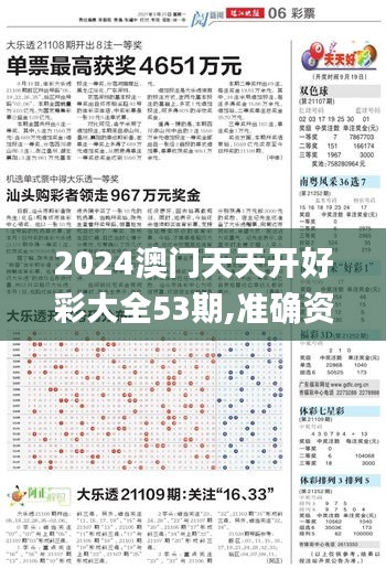 2024澳门天天开好彩大全53期,准确资料解释落实_GM版8.330