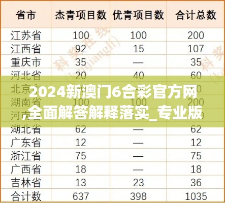 2024新澳门6合彩官方网,全面解答解释落实_专业版2.637