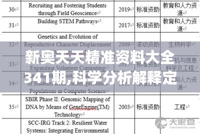 新奥天天精准资料大全341期,科学分析解释定义_kit8.749