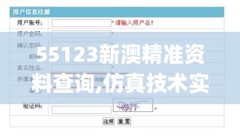 55123新澳精准资料查询,仿真技术实现_WP版9.869