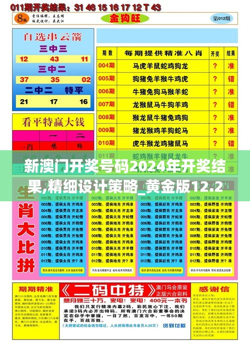 新澳门开奖号码2024年开奖结果,精细设计策略_黄金版12.248