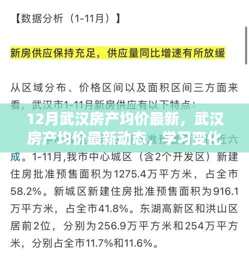 12月武汉房产均价最新，武汉房产均价最新动态，学习变化，把握机遇，自信闪耀人生舞台