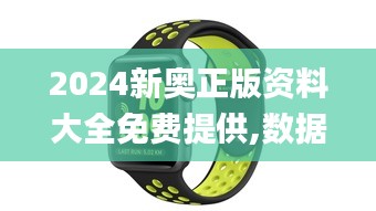 2024新奥正版资料大全免费提供,数据驱动分析决策_watchOS5.233