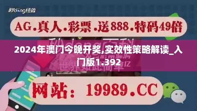 2024年澳门今晚开奖,实效性策略解读_入门版1.392