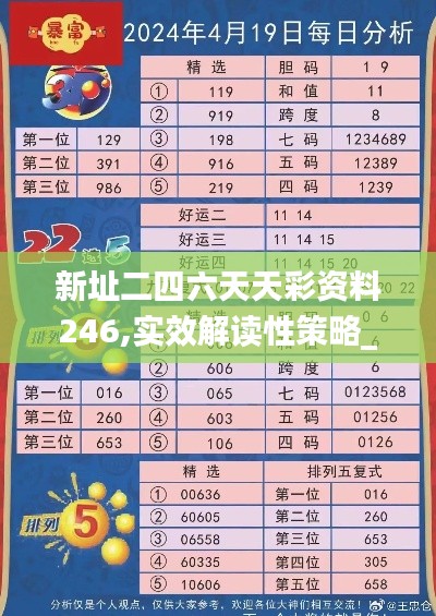 新址二四六天天彩资料246,实效解读性策略_娱乐版1.339