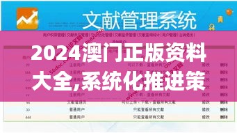 2024澳门正版资料大全,系统化推进策略探讨_社交版4.145