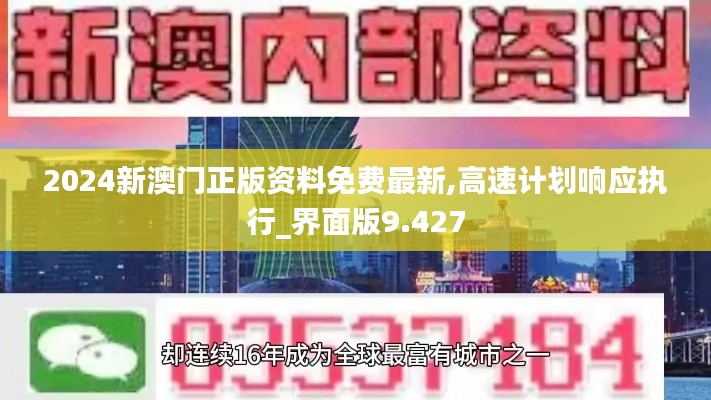 2024新澳门正版资料免费最新,高速计划响应执行_界面版9.427