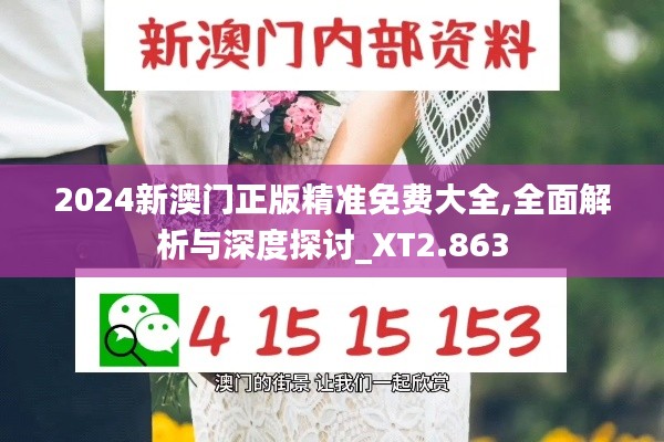 2024新澳门正版精准免费大全,全面解析与深度探讨_XT2.863