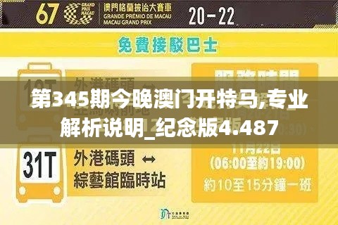 第345期今晚澳门开特马,专业解析说明_纪念版4.487