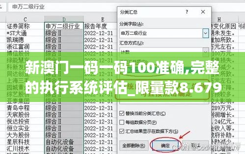 新澳门一码一码100准确,完整的执行系统评估_限量款8.679