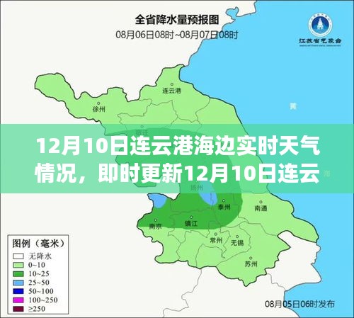 冬日海边实时风情，连云港海域12月10日天气详解