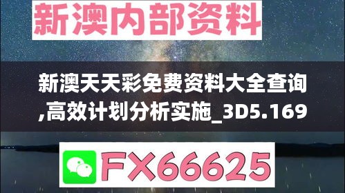 新澳天天彩免费资料大全查询,高效计划分析实施_3D5.169