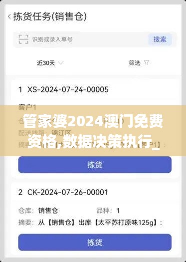 管家婆2024澳门免费资格,数据决策执行_eShop10.256