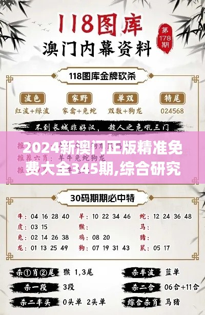 2024新澳门正版精准免费大全345期,综合研究解释定义_专业款17.580