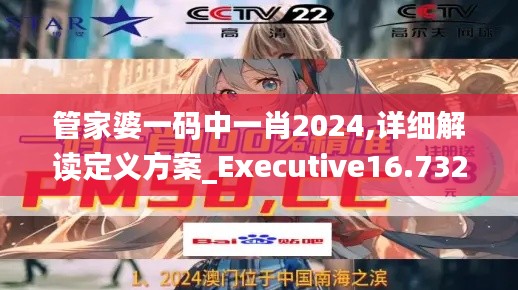 管家婆一码中一肖2024,详细解读定义方案_Executive16.732