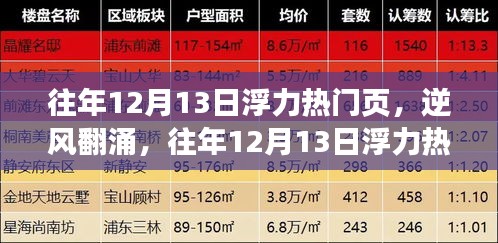 往年12月13日浮力热门页的励志故事与逆风翻涌之旅