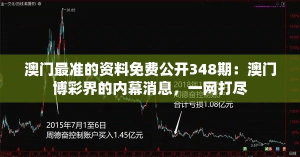 澳门最准的资料免费公开348期：澳门博彩界的内幕消息，一网打尽