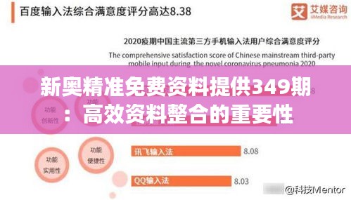 新奥精准免费资料提供349期：高效资料整合的重要性