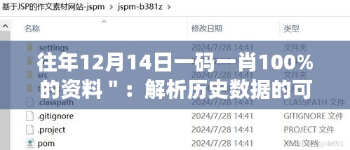 往年12月14日一码一肖100%的资料＂：解析历史数据的可靠性