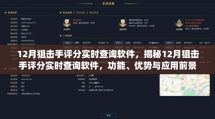 揭秘，12月狙击手评分实时查询软件的功能、优势与应用前景分析