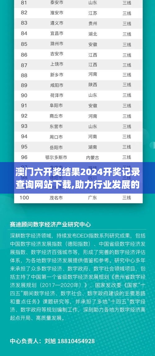 澳门六开奖结果2024开奖记录查询网站下载,助力行业发展的强大资源_VR版2.218