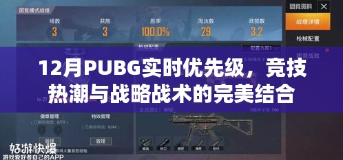 PUBG竞技热潮，战略战术的完美融合，12月实时优先级解析