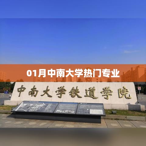 中南大学一月热门专业榜单