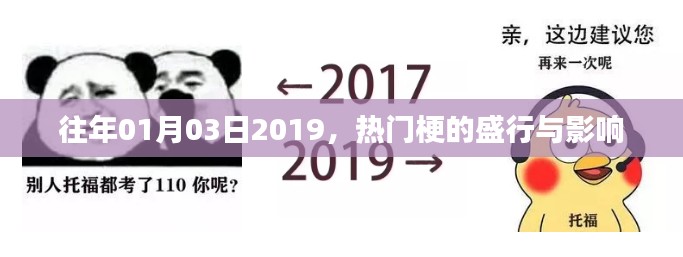 热门梗盛行与影响，回顾2019年1月3日，符合您的字数要求，同时能够概括文章的核心内容，便于用户理解和搜索。