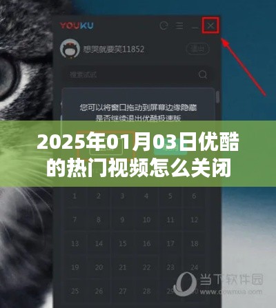 优酷热门视频关闭方法，简单易懂的教程