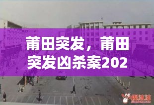 莆田突发，莆田突发凶杀案2023年2024年 