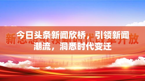 今日头条新闻欣桥，引领新闻潮流，洞悉时代变迁