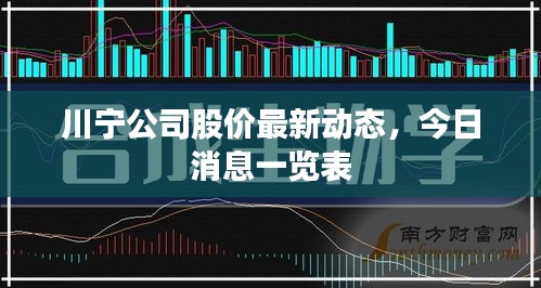 川宁公司股价最新动态，今日消息一览表