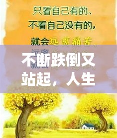 不断跌倒又站起，人生的坚韧与成长之路