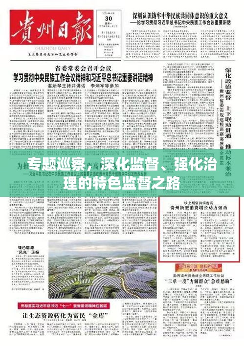 专题巡察，深化监督、强化治理的特色监督之路